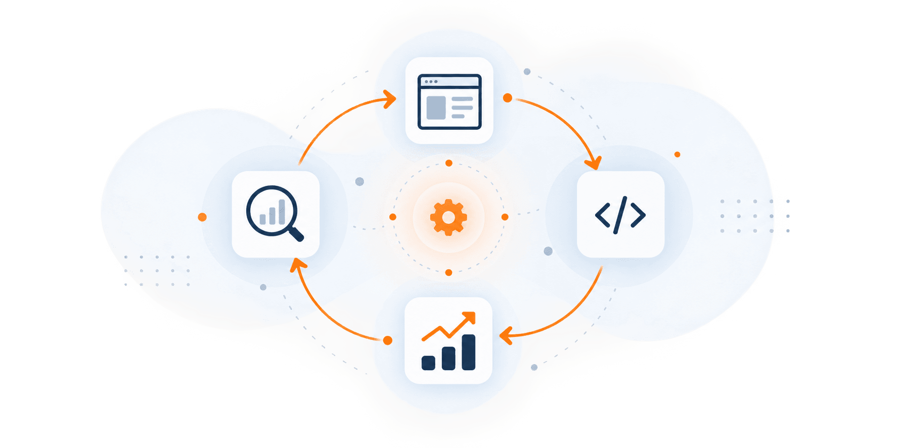 AI & Automation process illustration
