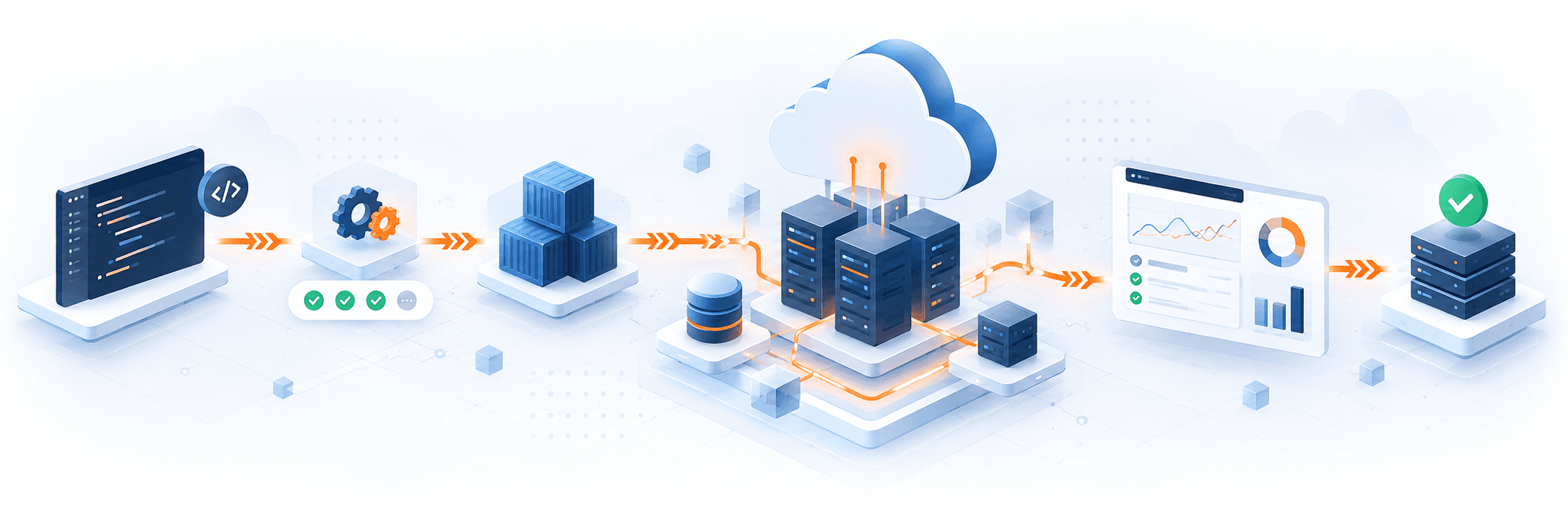 Cloud & DevOps overview illustration