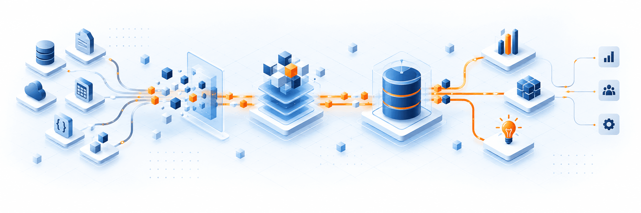 Data & Analytics process illustration