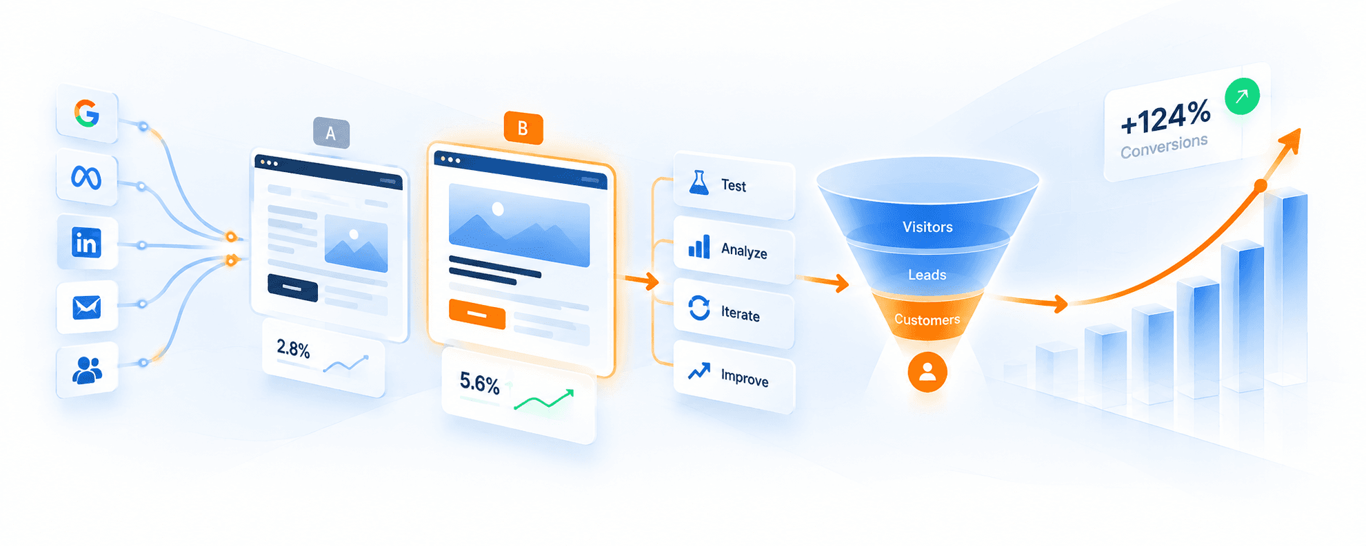 Digital Growth overview illustration