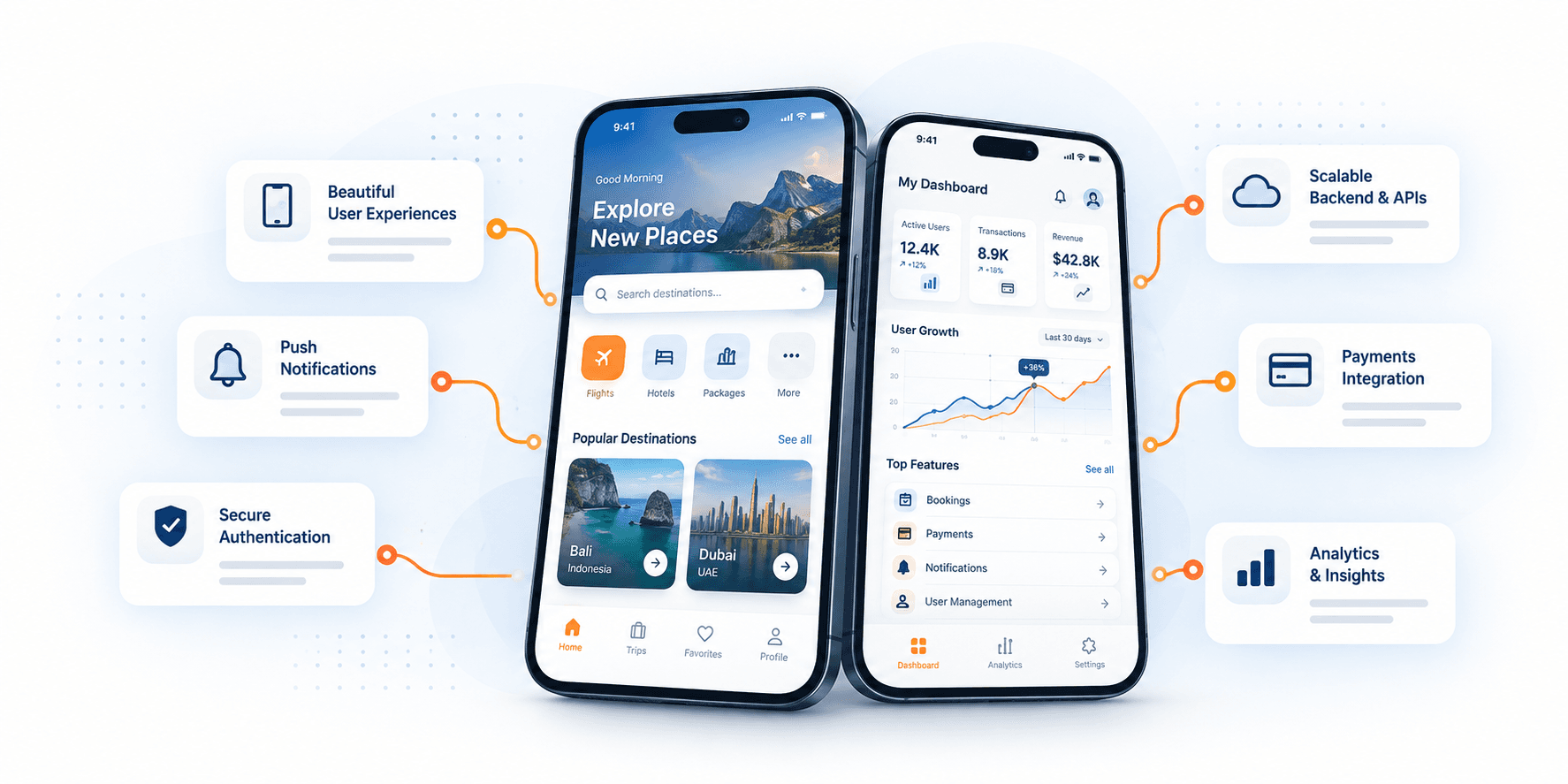 Mobile Engineering overview illustration