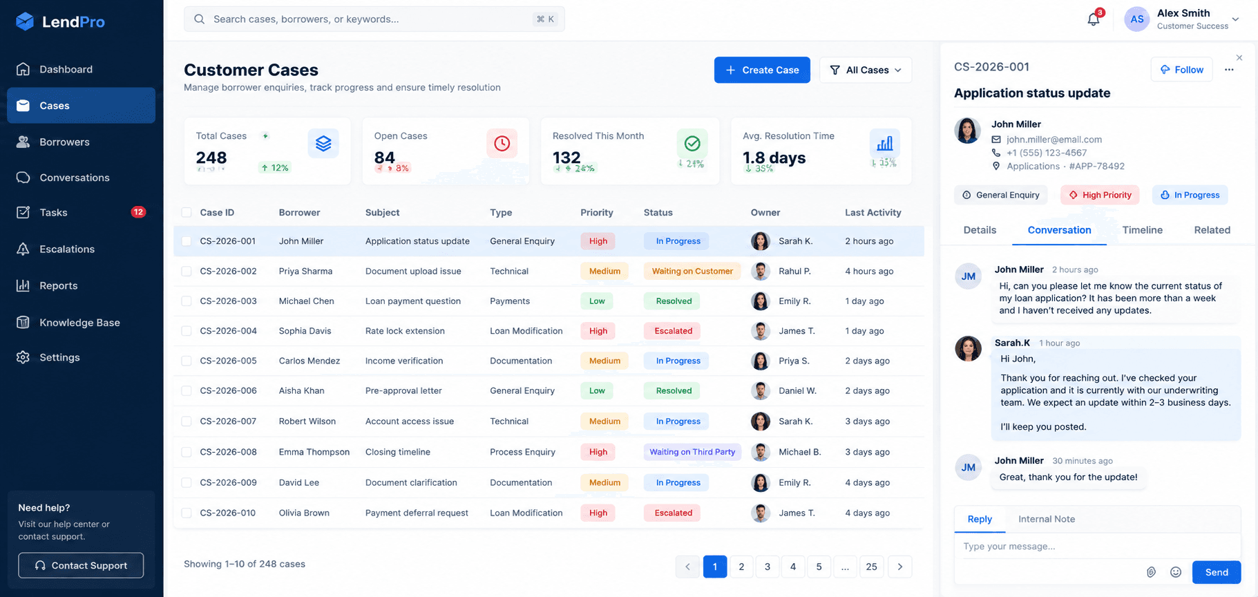 Customer Success Automation for Lending — what we built